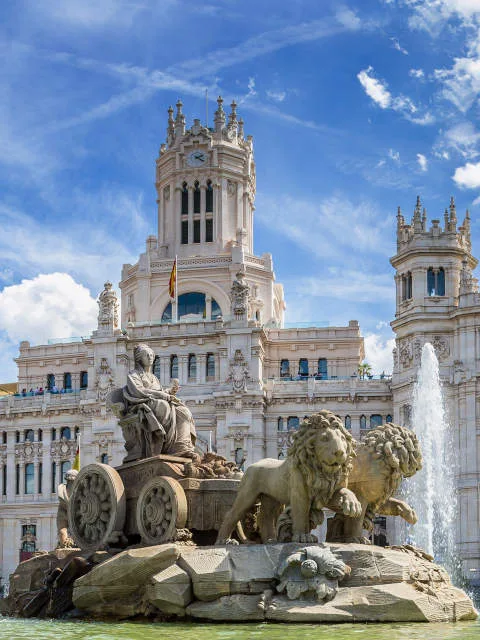 DMC Madrid: Cibeles Palace and Fountain